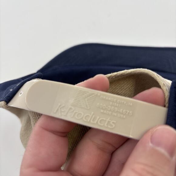 Vintage Edwards Patch Hat Cap SnapBack Trucker K Products Manufacturing Cranes - Picture 6 of 6